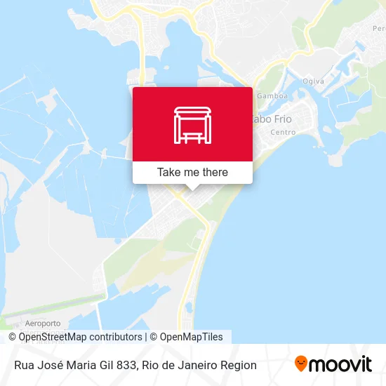 Rua José Maria Gil 833 map