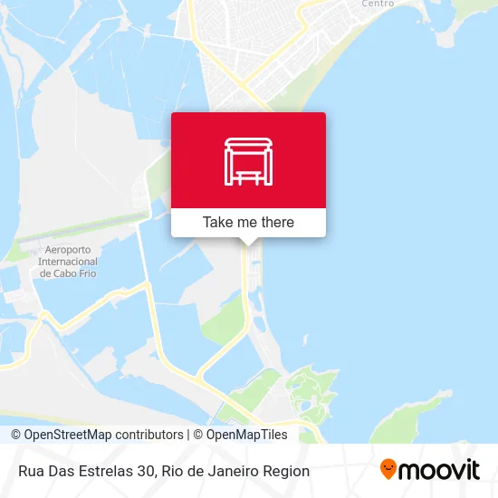 Rua Das Estrelas 30 map