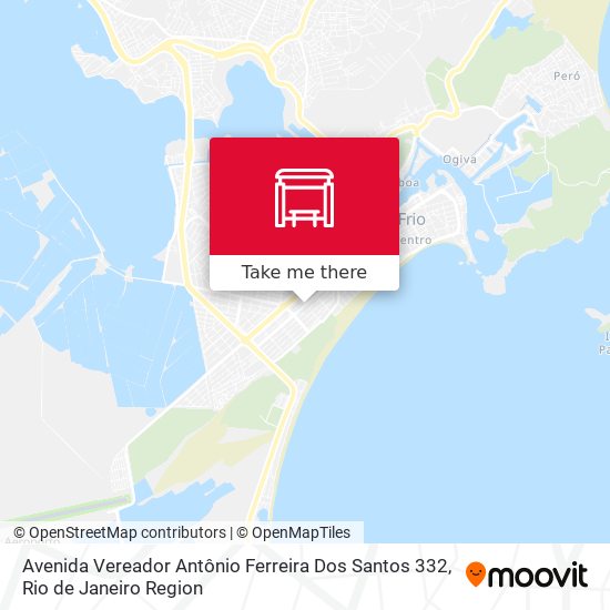 Avenida Vereador Antônio Ferreira Dos Santos 332 map