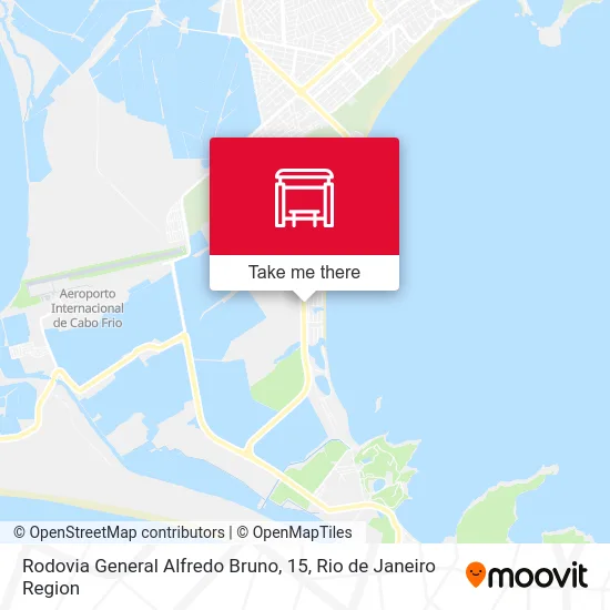 Rodovia General Alfredo Bruno, 15 map