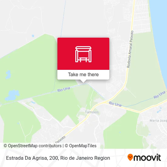 Estrada Da Agrisa, 200 map