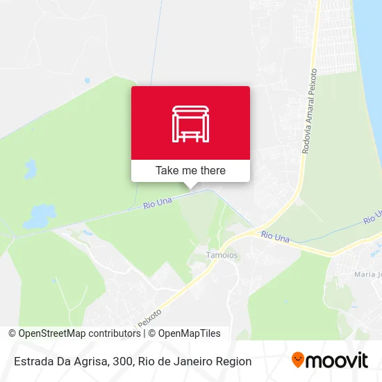 Estrada Da Agrisa, 300 map