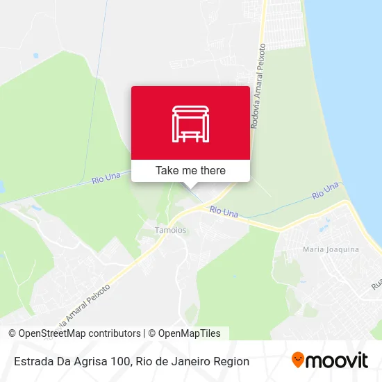 Estrada Da Agrisa 100 map