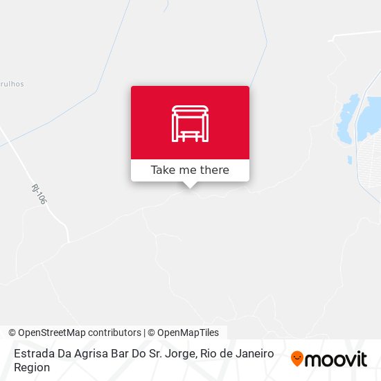 Estrada Da Agrisa Bar Do Sr. Jorge map