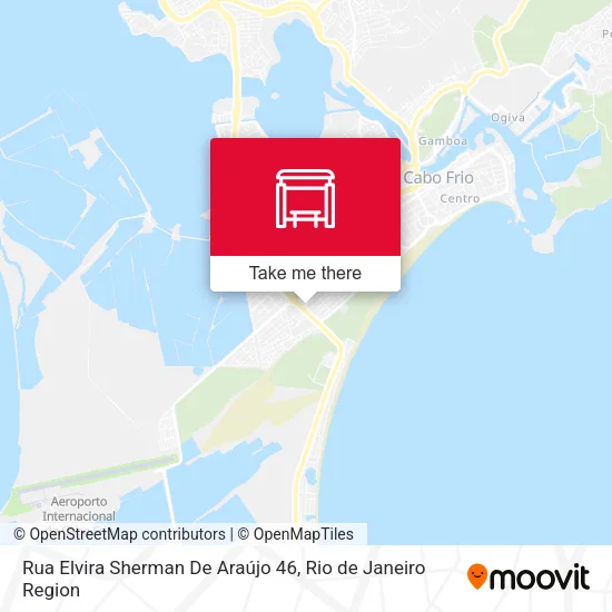 Rua Elvira Sherman De Araújo 46 map