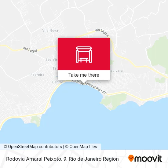 Rodovia Amaral Peixoto, 9 map