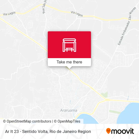 Ar It 23 - Sentido Volta map
