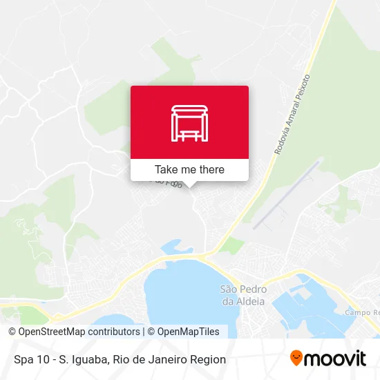 Spa 10 - S. Iguaba map