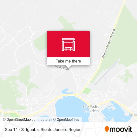 Spa 11 - S. Iguaba map