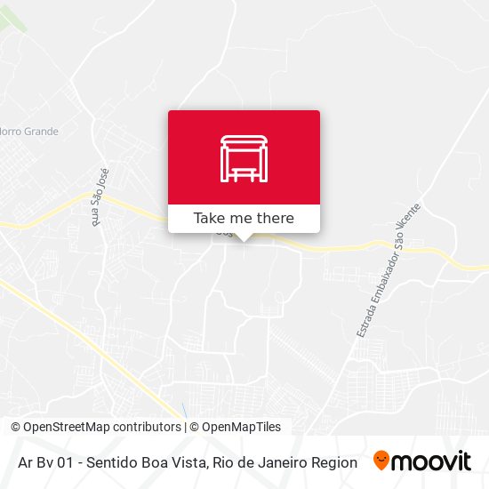 Ar Bv 01 - Sentido Boa Vista map