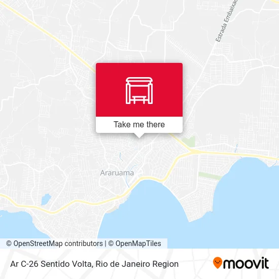 Ar C-26 Sentido Volta map