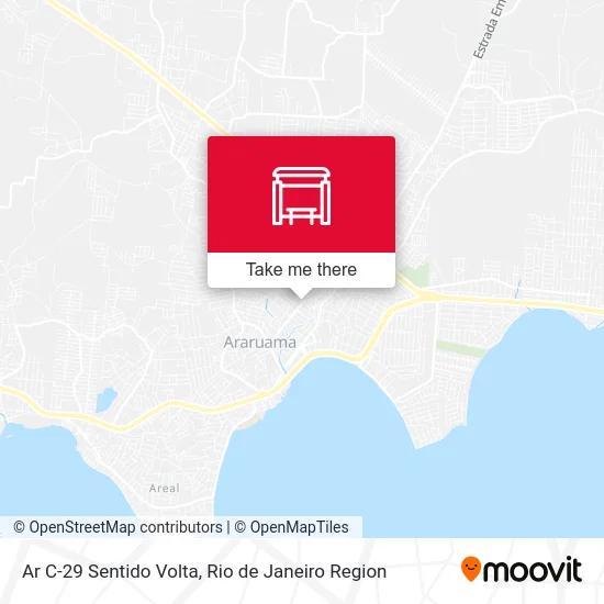 Ar C-29 Sentido Volta map