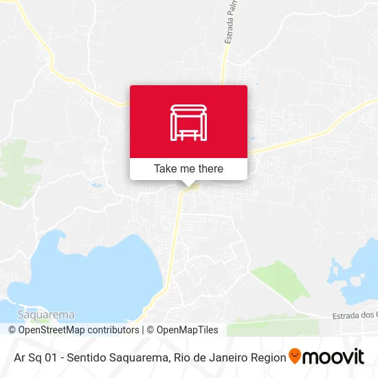 Ar Sq 01 - Sentido Saquarema map