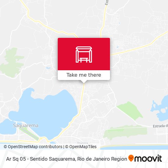 Ar Sq 05 - Sentido Saquarema map