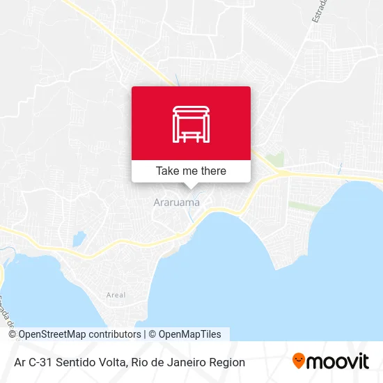 Ar C-31 Sentido Volta map