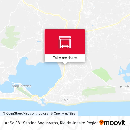 Ar Sq 08 - Sentido Saquarema map