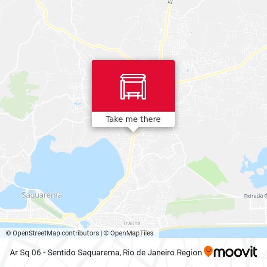 Ar Sq 06 - Sentido Saquarema map