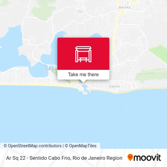 Ar Sq 22 -  Sentido Cabo Frio map