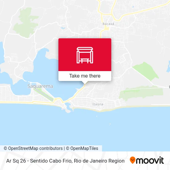 Ar Sq 26 - Sentido Cabo Frio map