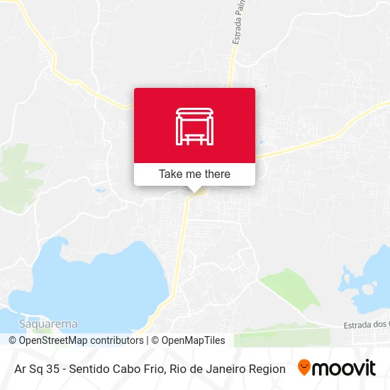 Ar Sq 35 - Sentido Cabo Frio map