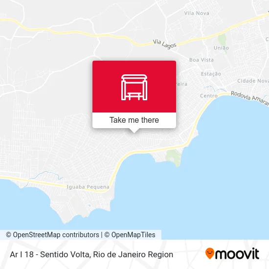 Ar I 18 - Sentido Volta map