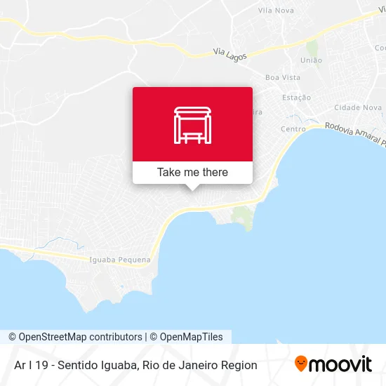 Ar I 19 - Sentido Iguaba map