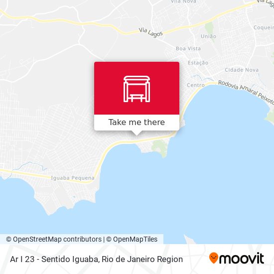 Ar I 23 - Sentido Iguaba map