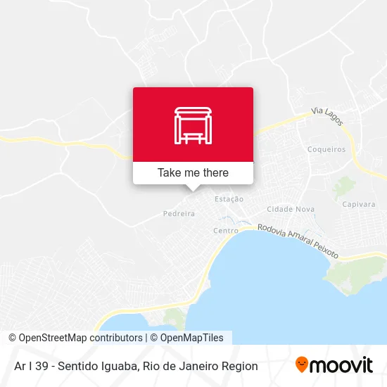 Ar I 39 - Sentido Iguaba map