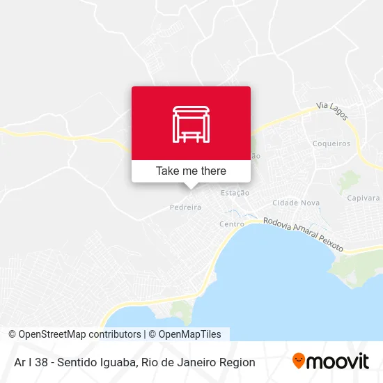 Ar I 38 - Sentido Iguaba map