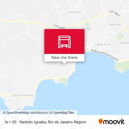 Ar I 30 - Sentido Iguaba map