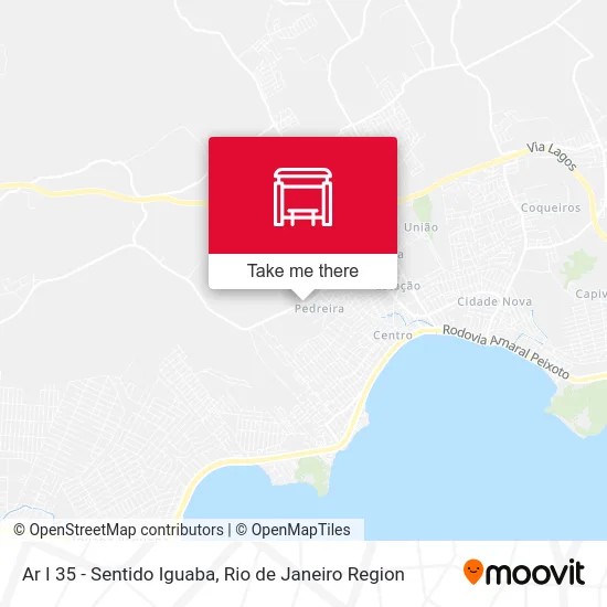Ar I 35 - Sentido Iguaba map