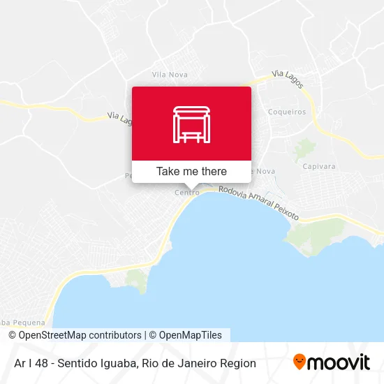 Ar I 48 - Sentido Iguaba map