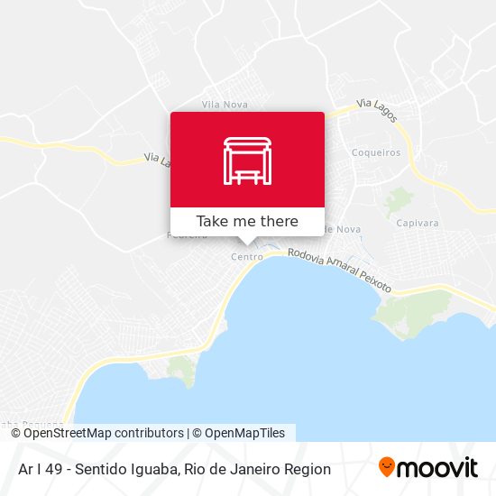 Ar I 49 - Sentido Iguaba map