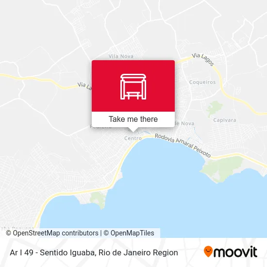 Ar I 49 - Sentido Iguaba map