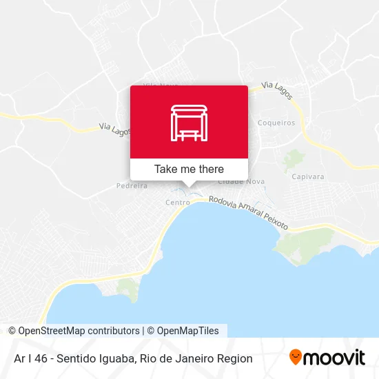 Ar I 46 - Sentido Iguaba map