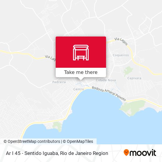 Ar I 45 - Sentido Iguaba map