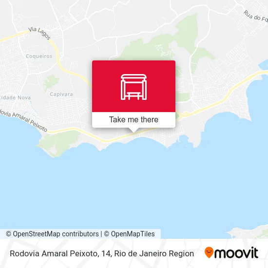 Rodovia Amaral Peixoto, 14 map