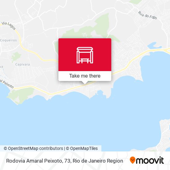 Rodovia Amaral Peixoto, 73 map