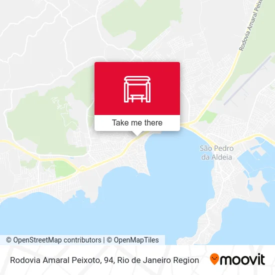 Rodovia Amaral Peixoto, 94 map