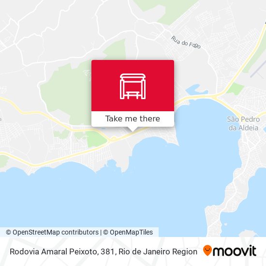 Rodovia Amaral Peixoto, 381 map