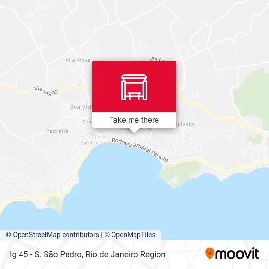 Ig 45 - S. São Pedro map