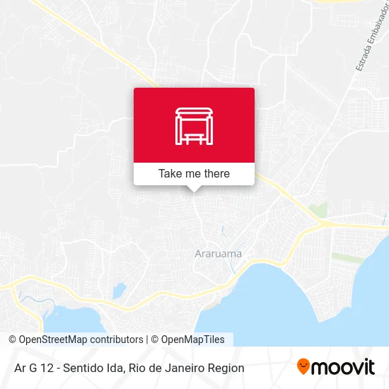 Ar G 12 - Sentido Ida map