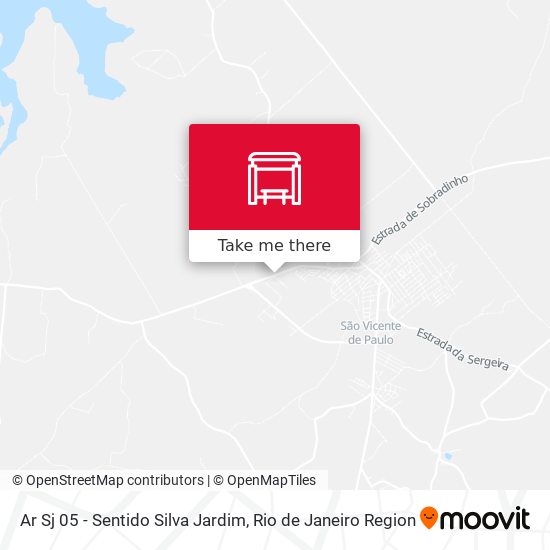 Mapa Ar Sj 05 - Sentido Silva Jardim
