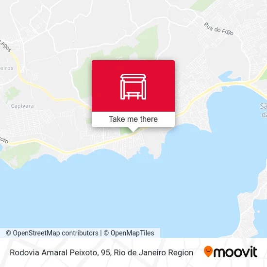 Rodovia Amaral Peixoto, 95 map