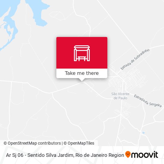 Ar Sj 06 - Sentido Silva Jardim map