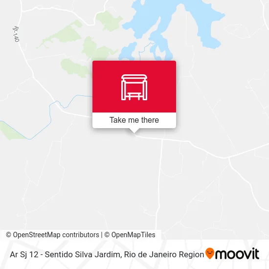 Ar Sj 12 - Sentido Silva Jardim map