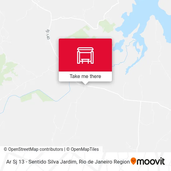 Ar Sj 13 - Sentido Silva Jardim map