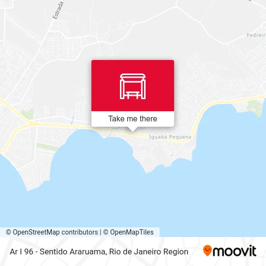 Ar I 96 - Sentido Araruama map