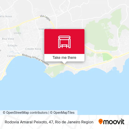 Rodovia Amaral Peixoto, 47 map