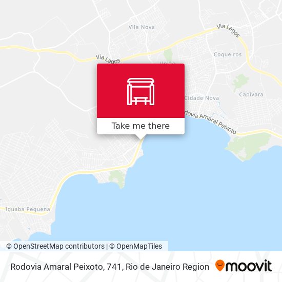 Rodovia Amaral Peixoto, 741 map